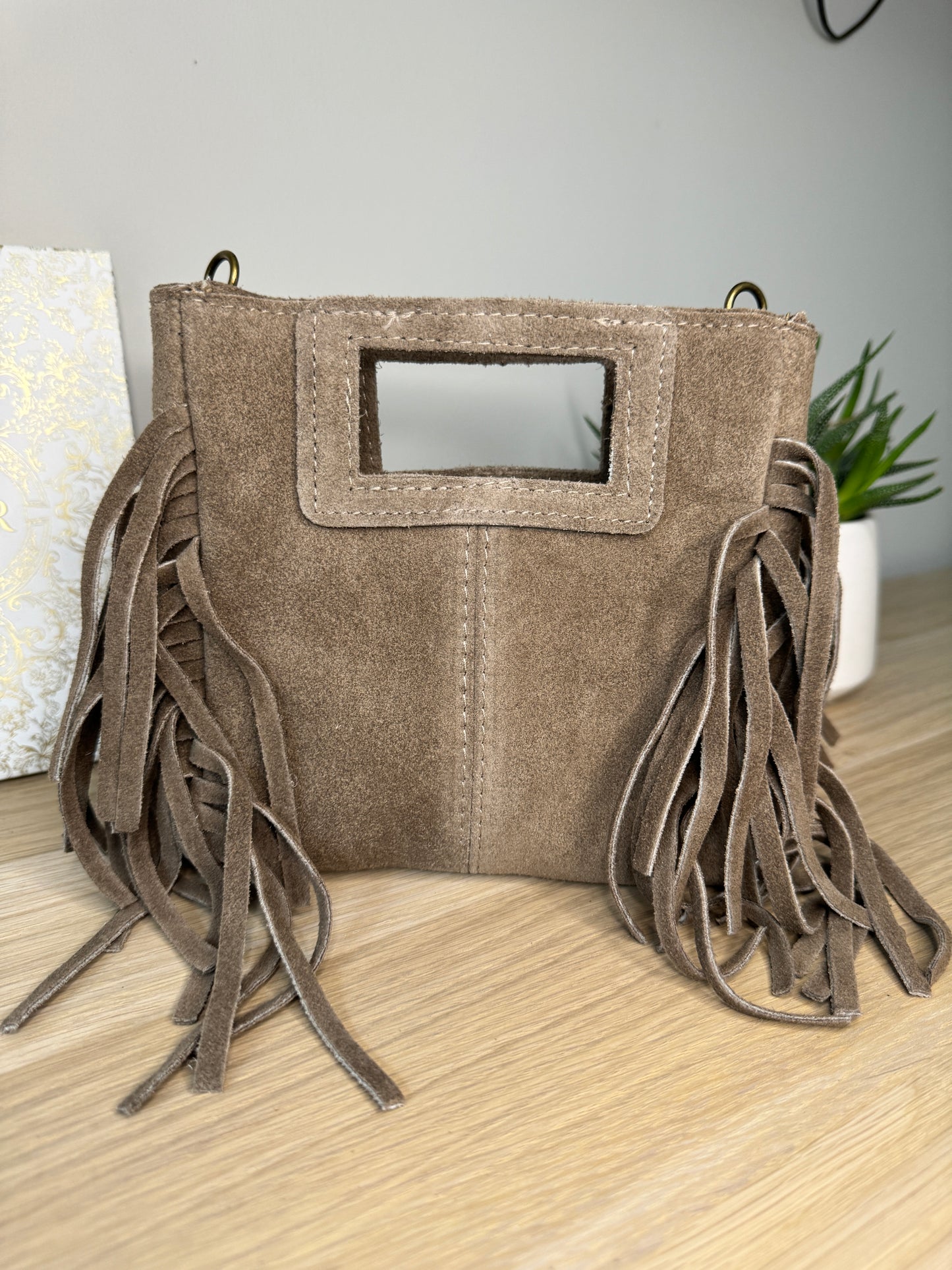 SAC MIA MINI TAUPE